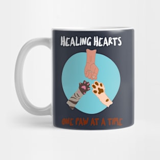 Healing hearts, one paw at a time Mug